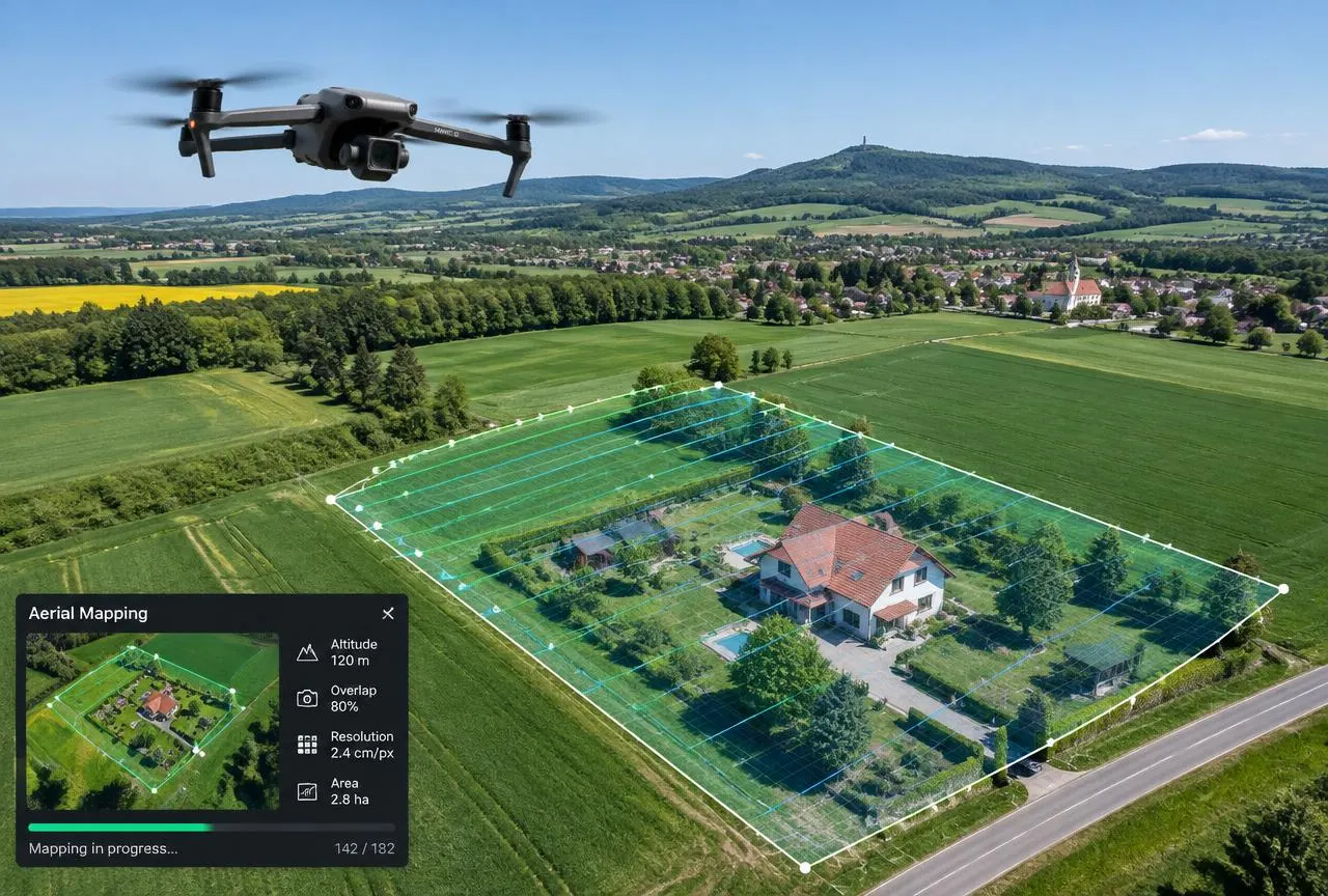 Dronové fotogrammetrické zaměření